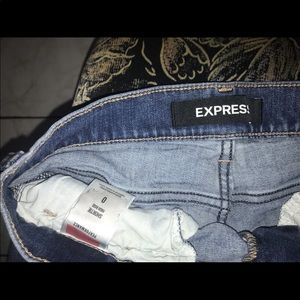 Express Denim Shorts